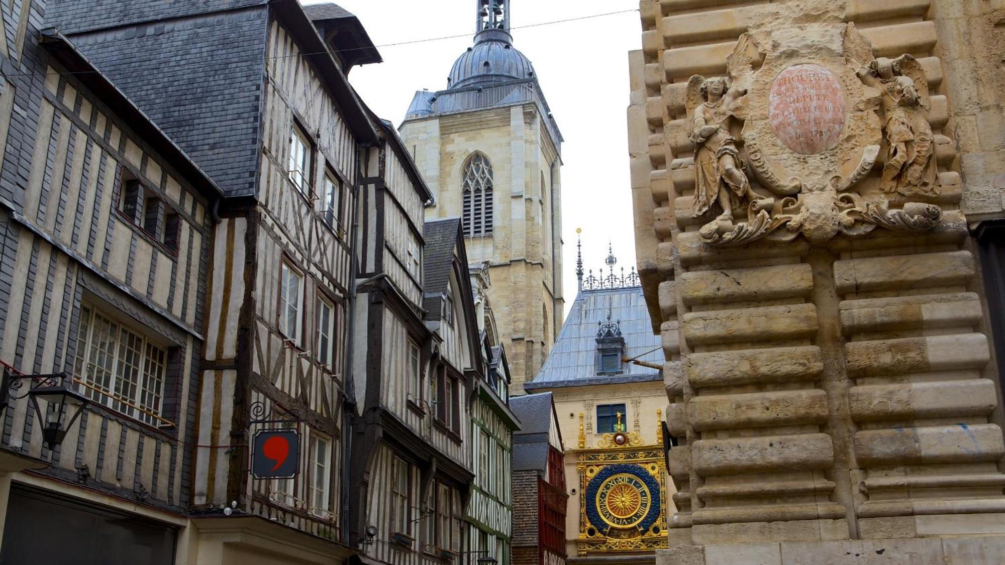 Chic Apart With Terace And Parking Rouen Exterior photo