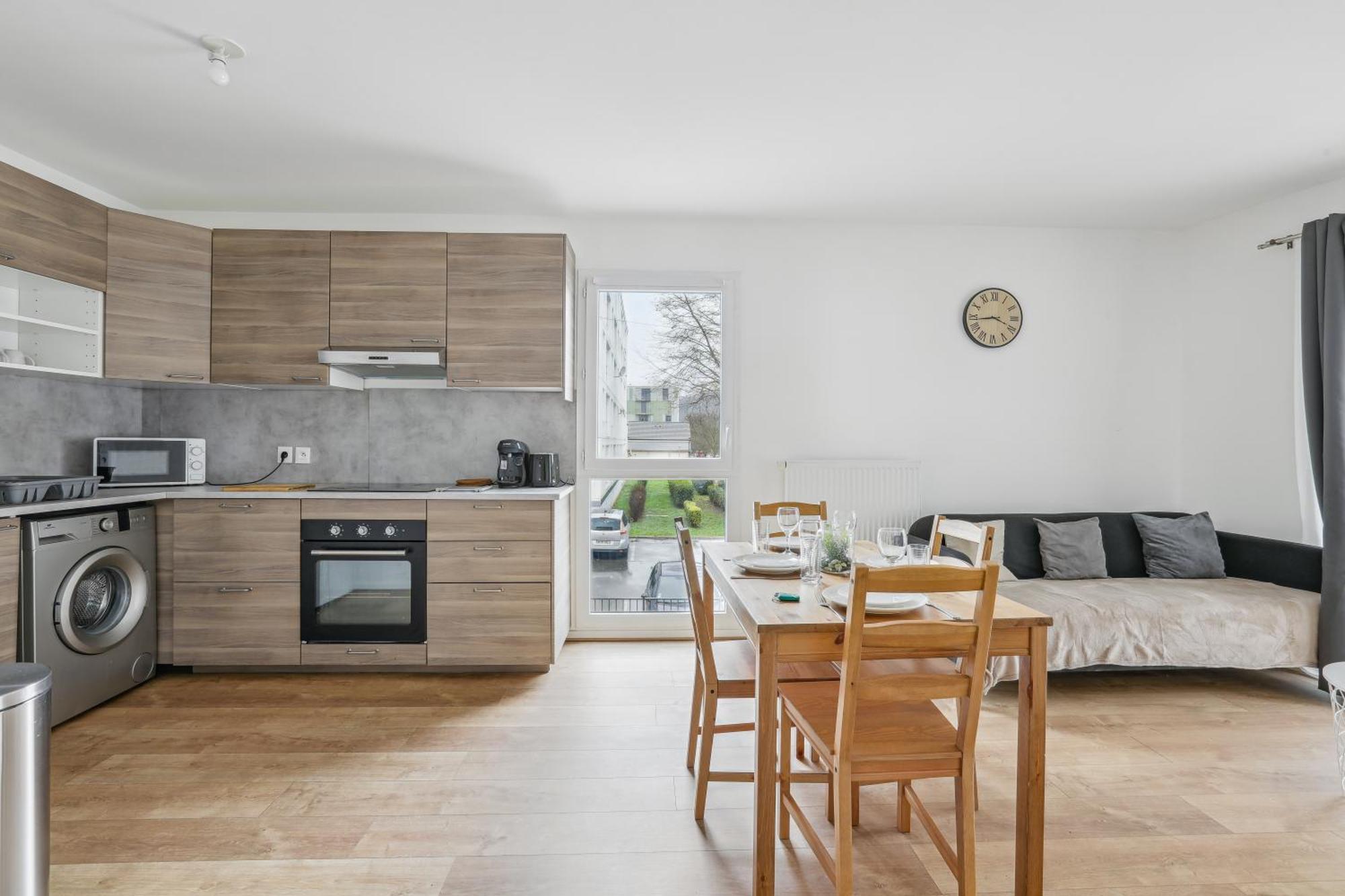 Chic Apart With Terace And Parking Rouen Exterior photo